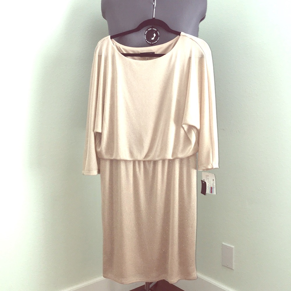 NWT beautiful gold dress